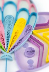 Quilling Card Quilled Balloon Surprise Birthday Card