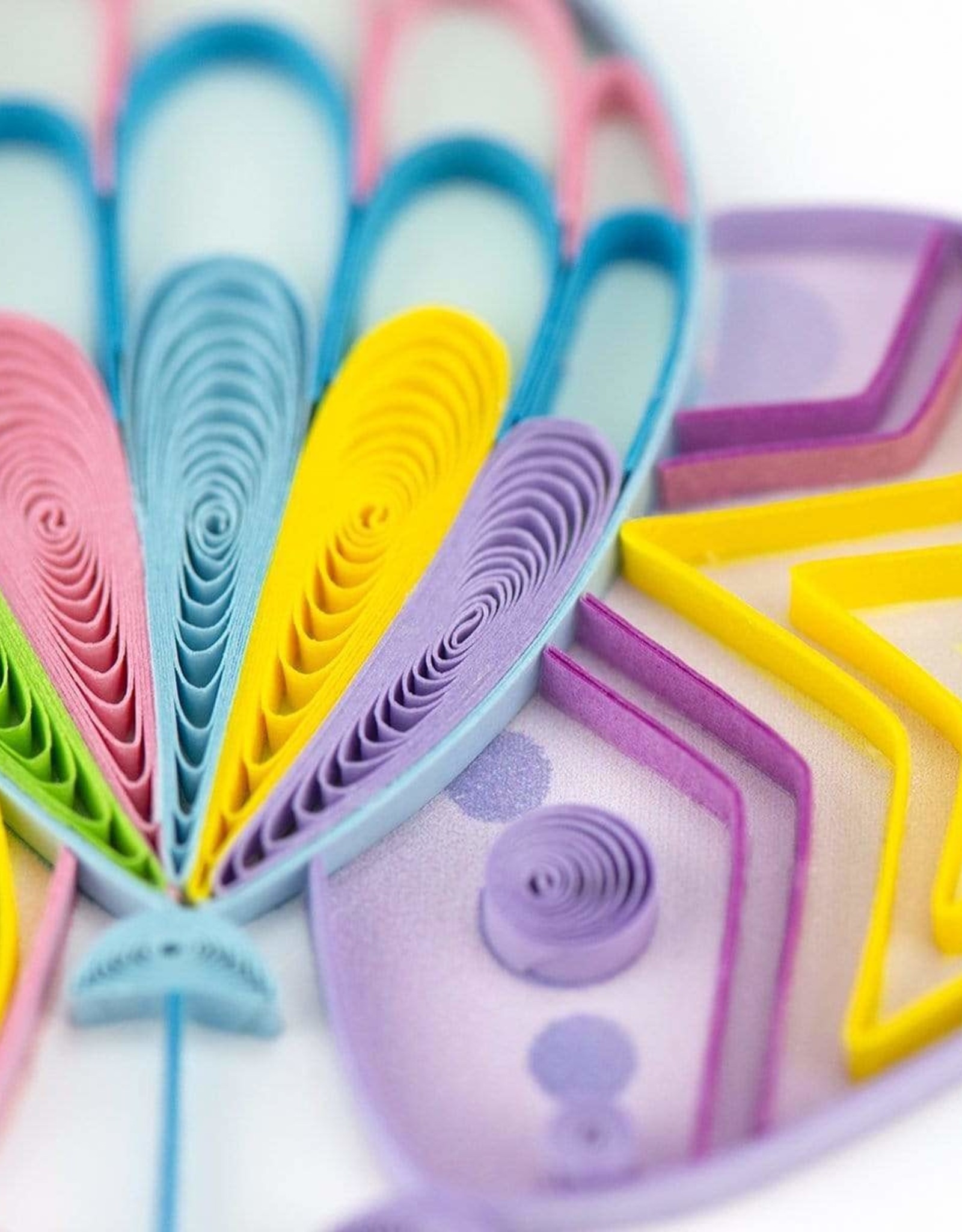 Quilling Card Quilled Balloon Surprise Birthday Card