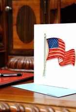 Quilling Card Quilled American Flag Greeting Card