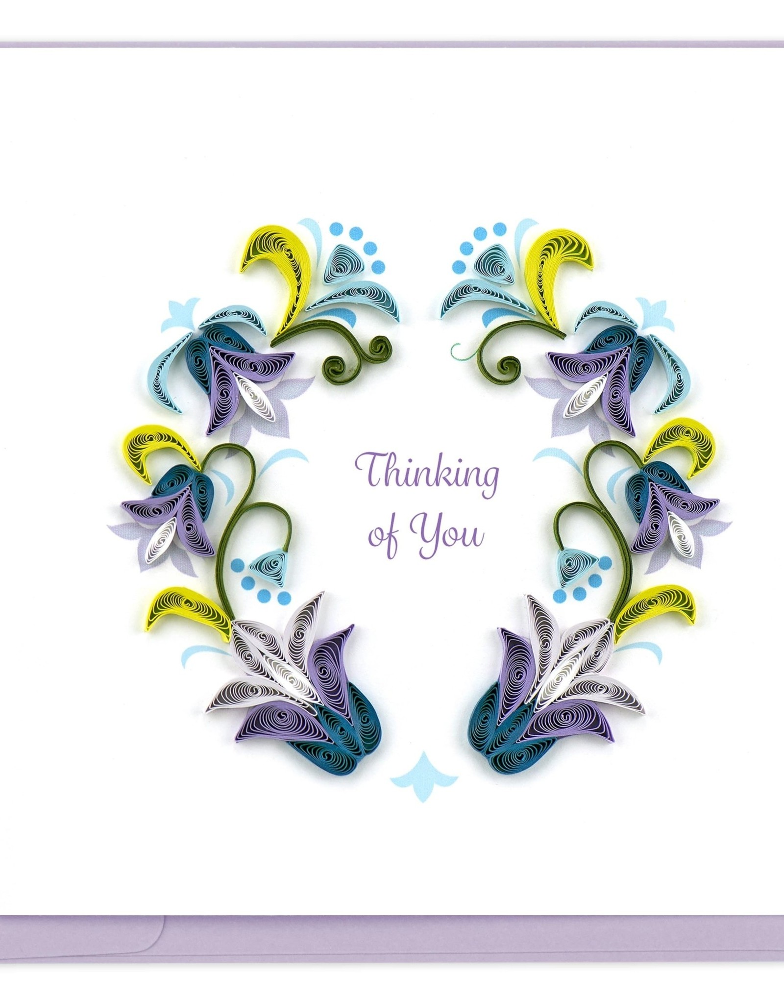 Quilling Card Quilled Thinking of You Greeting Card