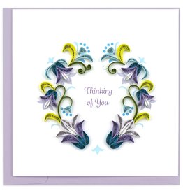 Quilling Card Quilled Thinking of You Greeting Card