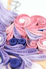 Quilling Card Quilled Birthday Girl Greeting Card