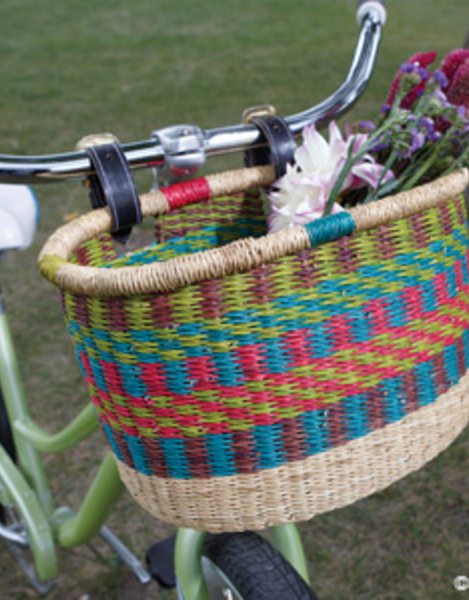 Serrv Rainbow Bike Basket