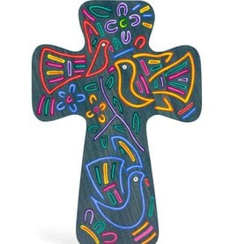 Ten Thousand Villages Colors of Peace Cross