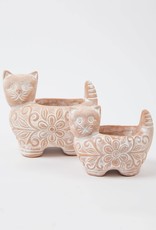 Ten Thousand Villages Garden Kitty Planter (Small)