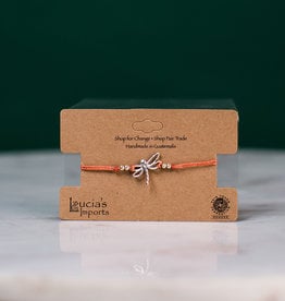 Lucia's Imports String Charm Bracelets Dragonfly