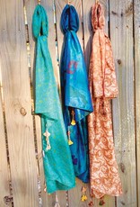 Sevya Handmade Recycled Silk Sari Scarf