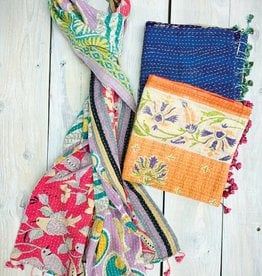 Sevya Handmade Cotton Kantha Runner