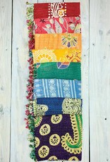 Sevya Handmade Cotton Kantha Scarf