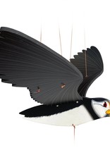 Tulia Artisans Puffin Flying Bird Mobile