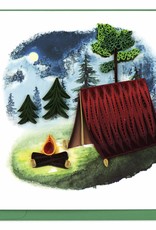 Quilling Card Quilled Camping Greeting Card