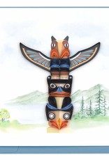 Quilling Card Quilled Totem Pole Greeting Card