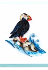 Quilling Card Quilled Tufted Puffin Greeting Card