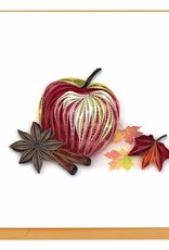 Quilling Card Quilled Autumn Apple Greeting Card