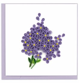 Quilling Card Quilled Lilac Greeting Card