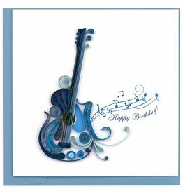 Quilling Card Quilled Birthday Guitar Greeting Card