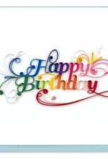 Quilling Card Quilled Happy Birthday Card