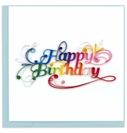 Quilling Card Quilled Happy Birthday Card