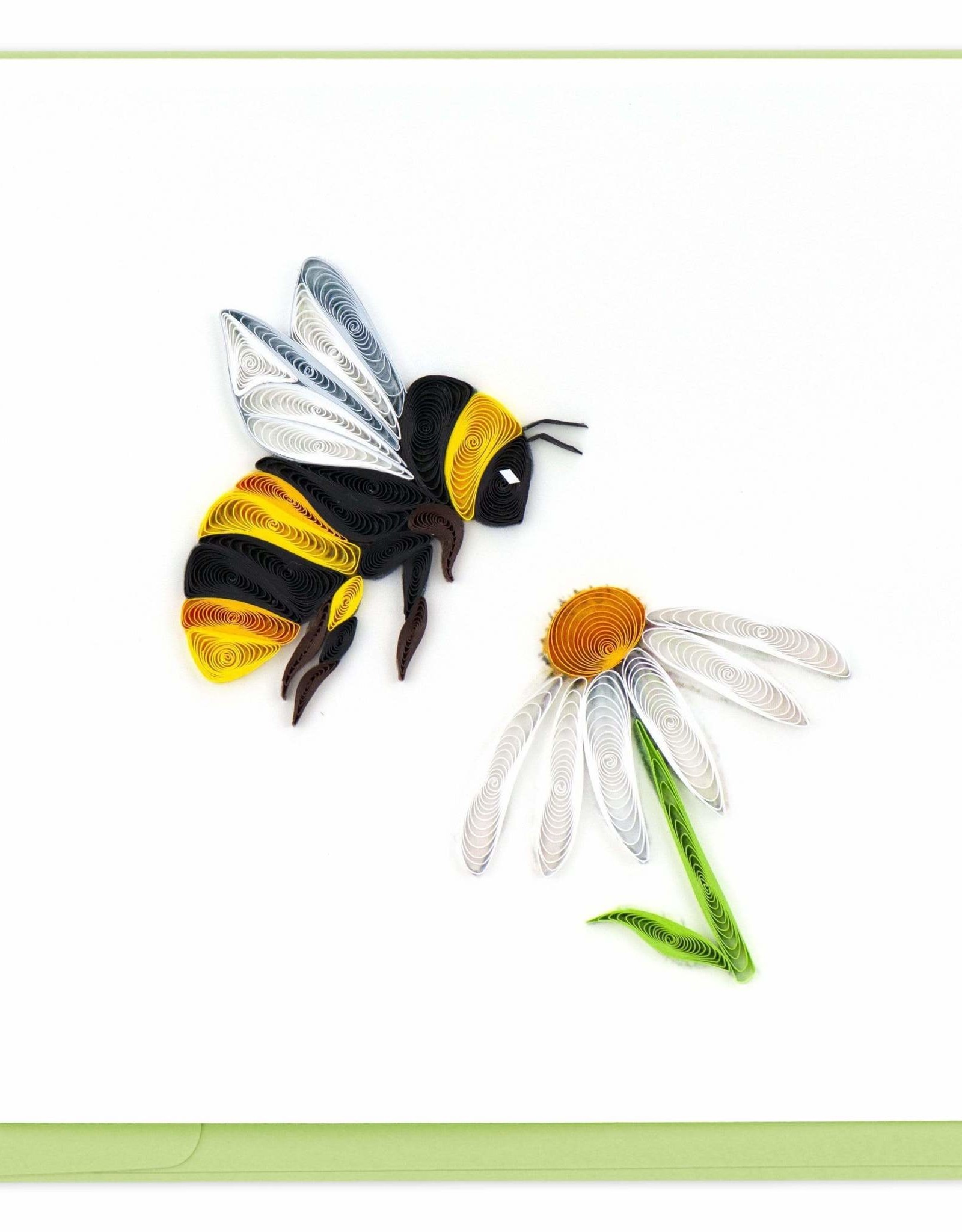 Quilling Card Quilled Bumble Bee Greeting Card