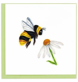 Quilling Card Quilled Bumble Bee Greeting Card