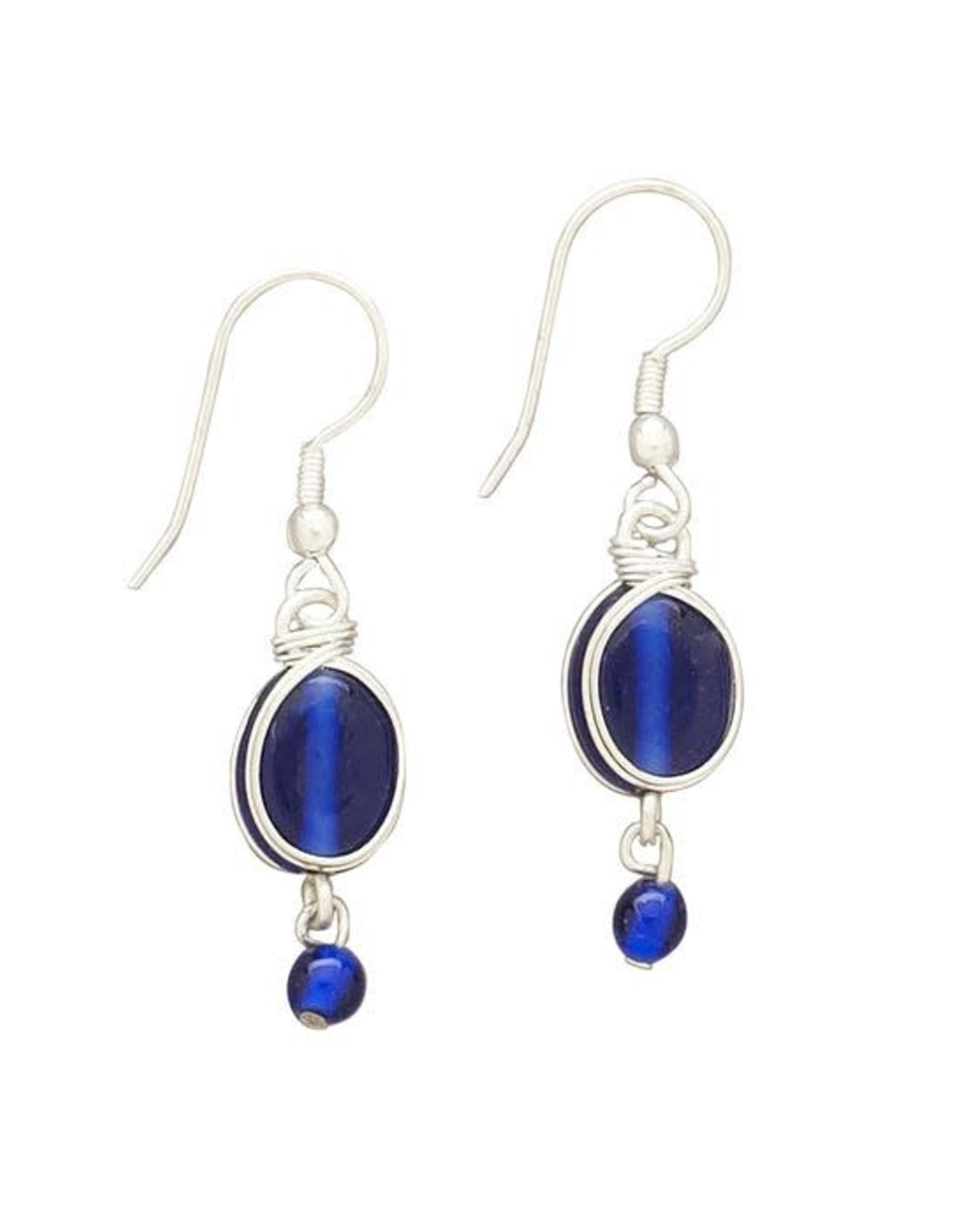 Ten Thousand Villages Blue Rhapsody Earrings