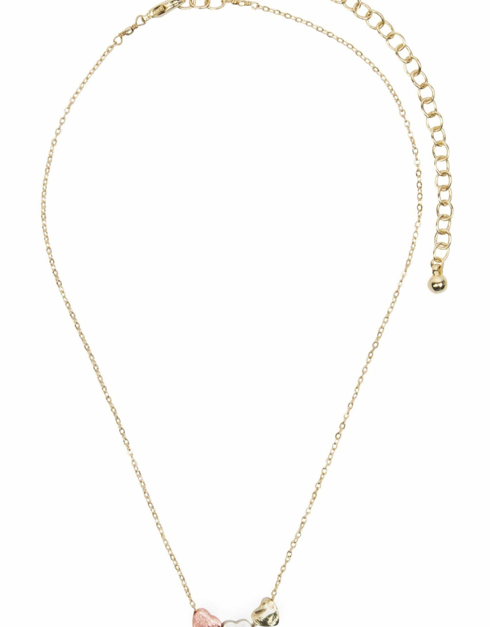 Ten Thousand Villages Dainty Hearts Necklace