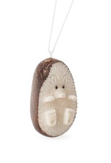 Ten Thousand Villages Tagua Hedgehog Ornament