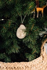 Ten Thousand Villages Tagua Hedgehog Ornament
