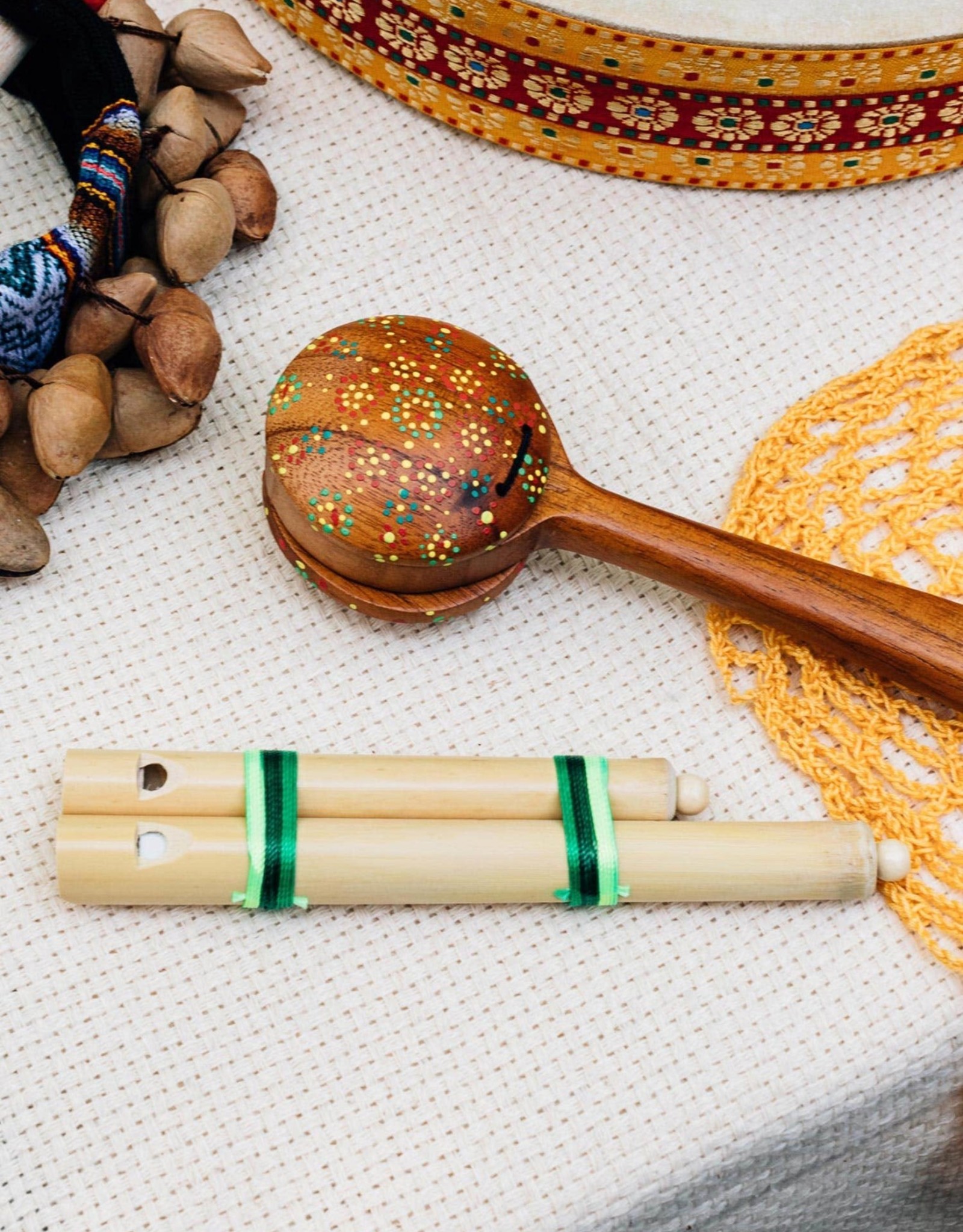 Ten Thousand Villages Reed Slide Whistle