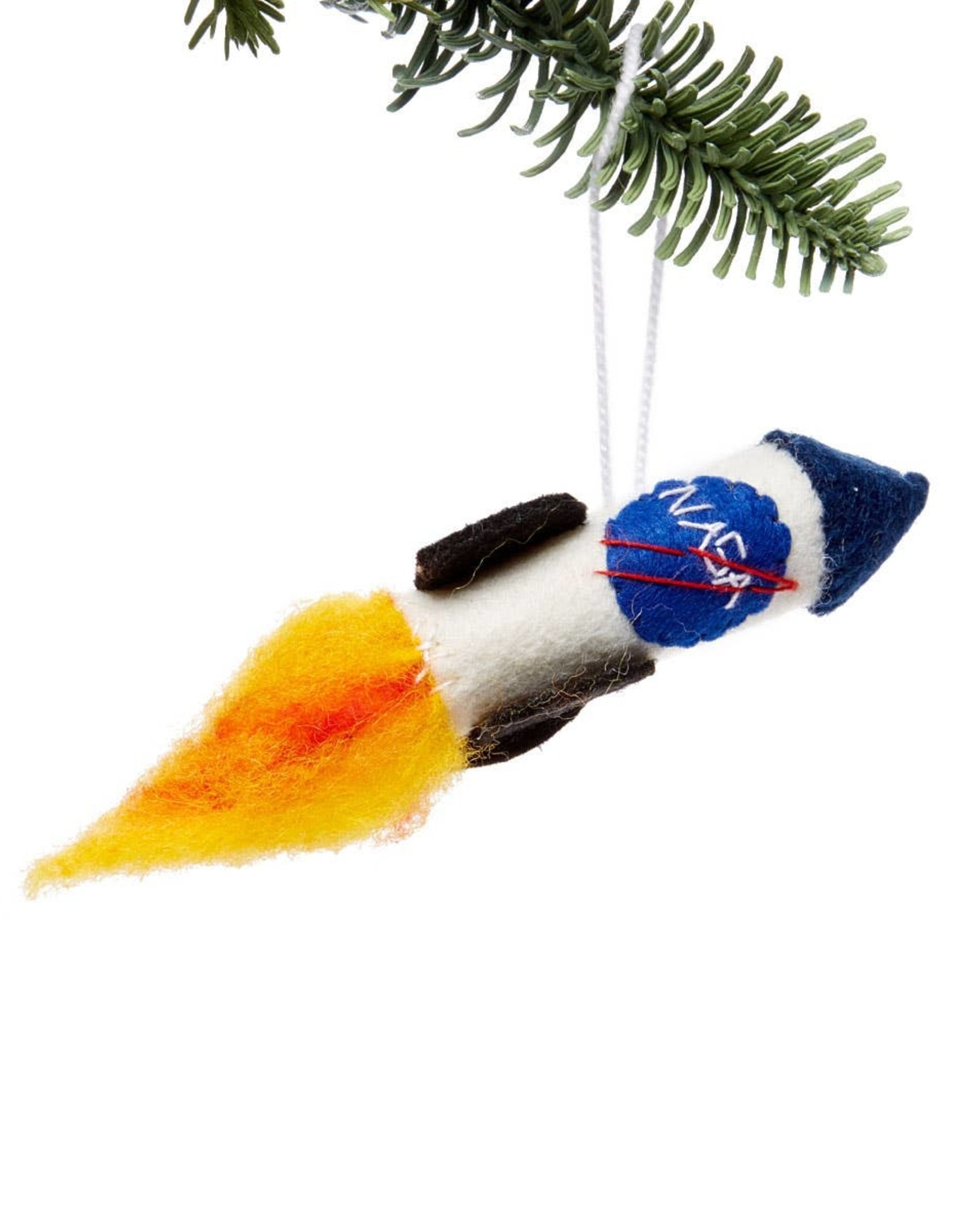 Silk Road Bazaar NASA Rocket Ornament