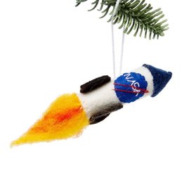 Silk Road Bazaar NASA Rocket Ornament