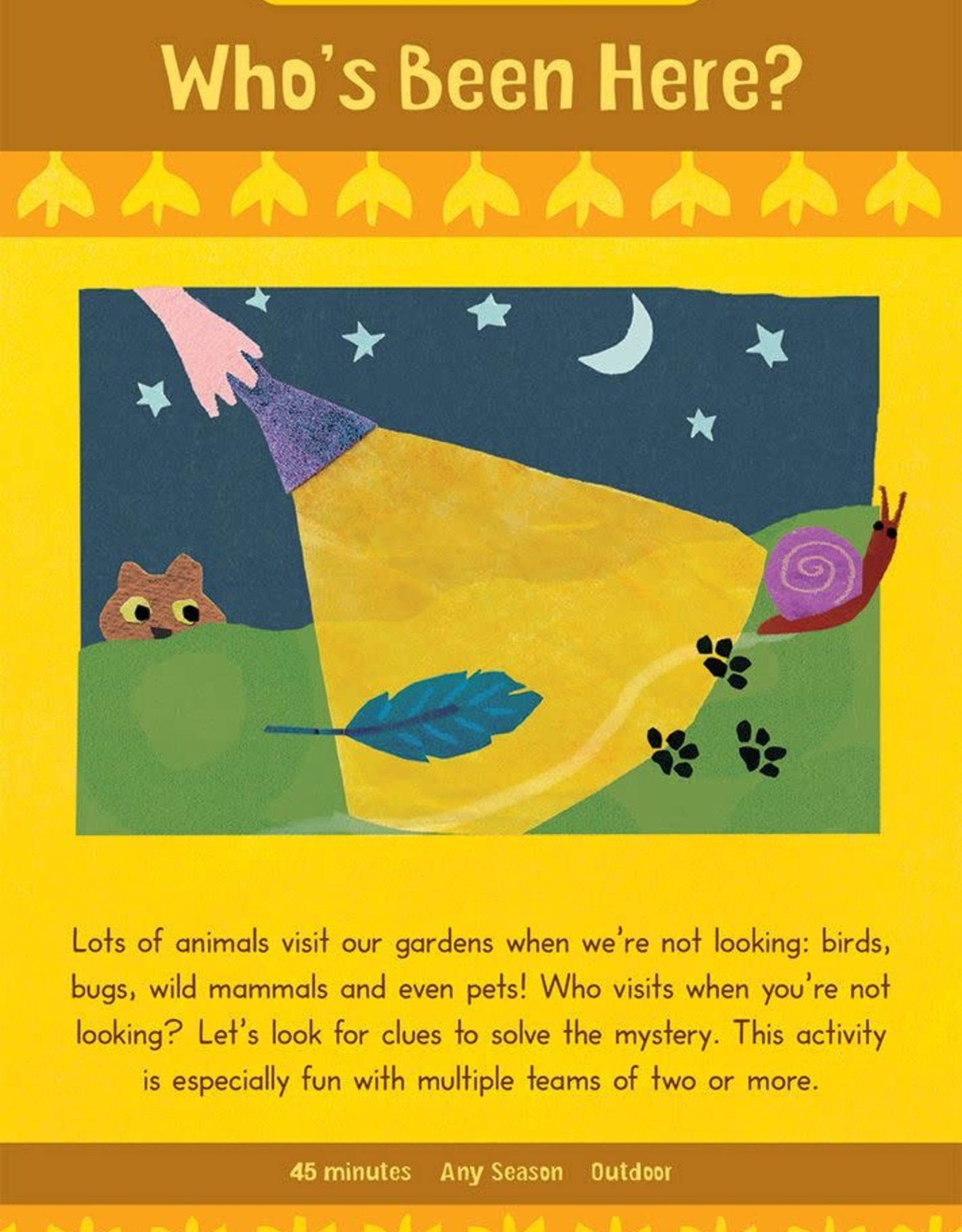 Barefoot Books Kids' Garden Activity Card Set