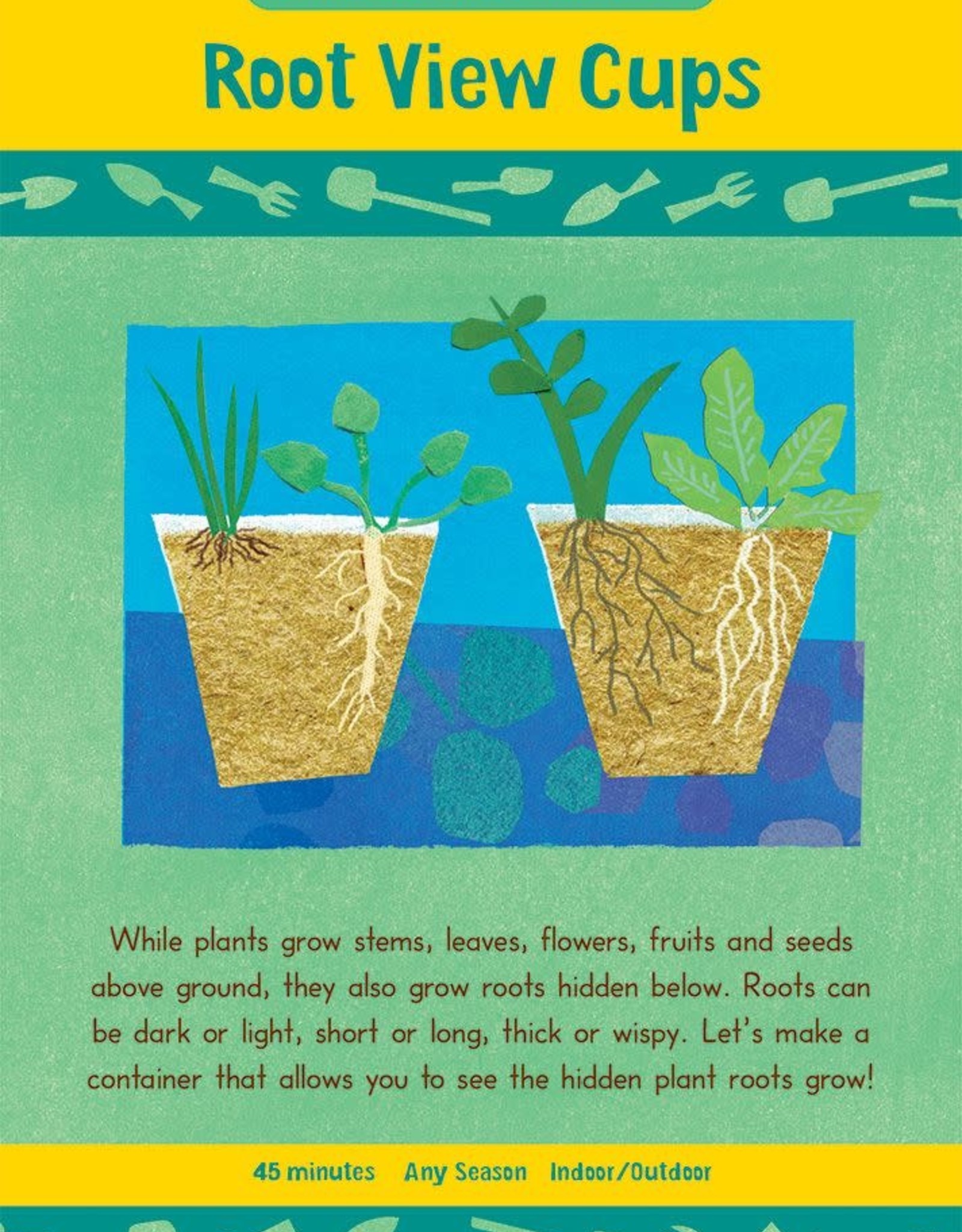 Barefoot Books Kids' Garden Activity Card Set