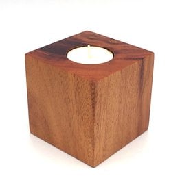 Women of the Cloud Forest Tropical Hardwood Candle Block