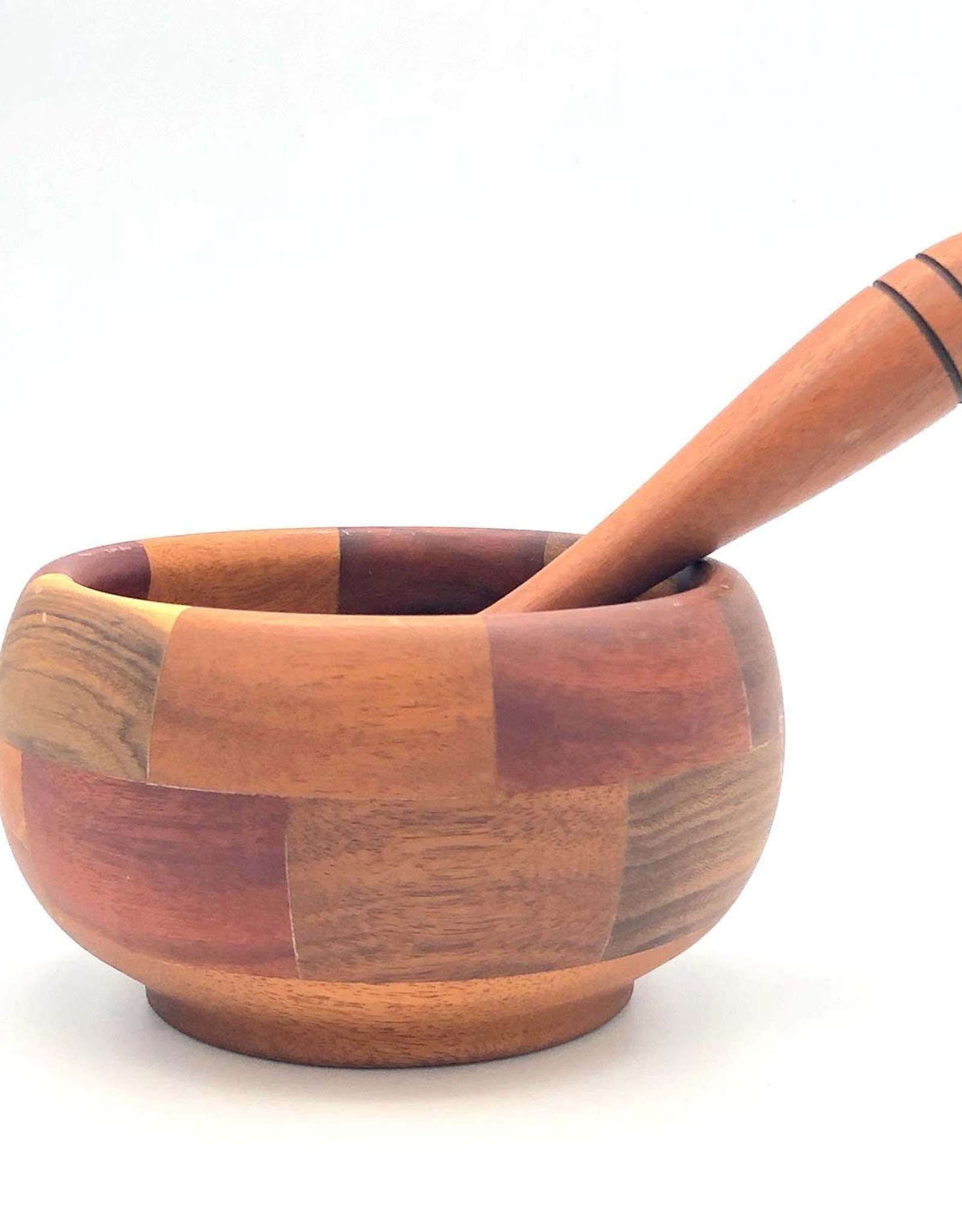 Women of the Cloud Forest Tropical Hardwood Mortar & Pestle - Multi-Wood