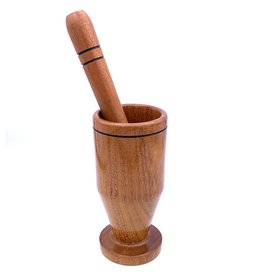 Women of the Cloud Forest Tropical Hardwood Mortar & Pestle - Narrow