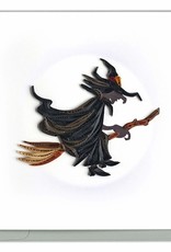 Quilling Card Quilled Witch Halloween Card