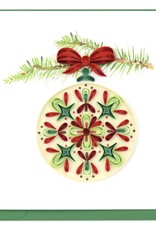 Quilling Card Quilled Traditional Ornament Christmas Card