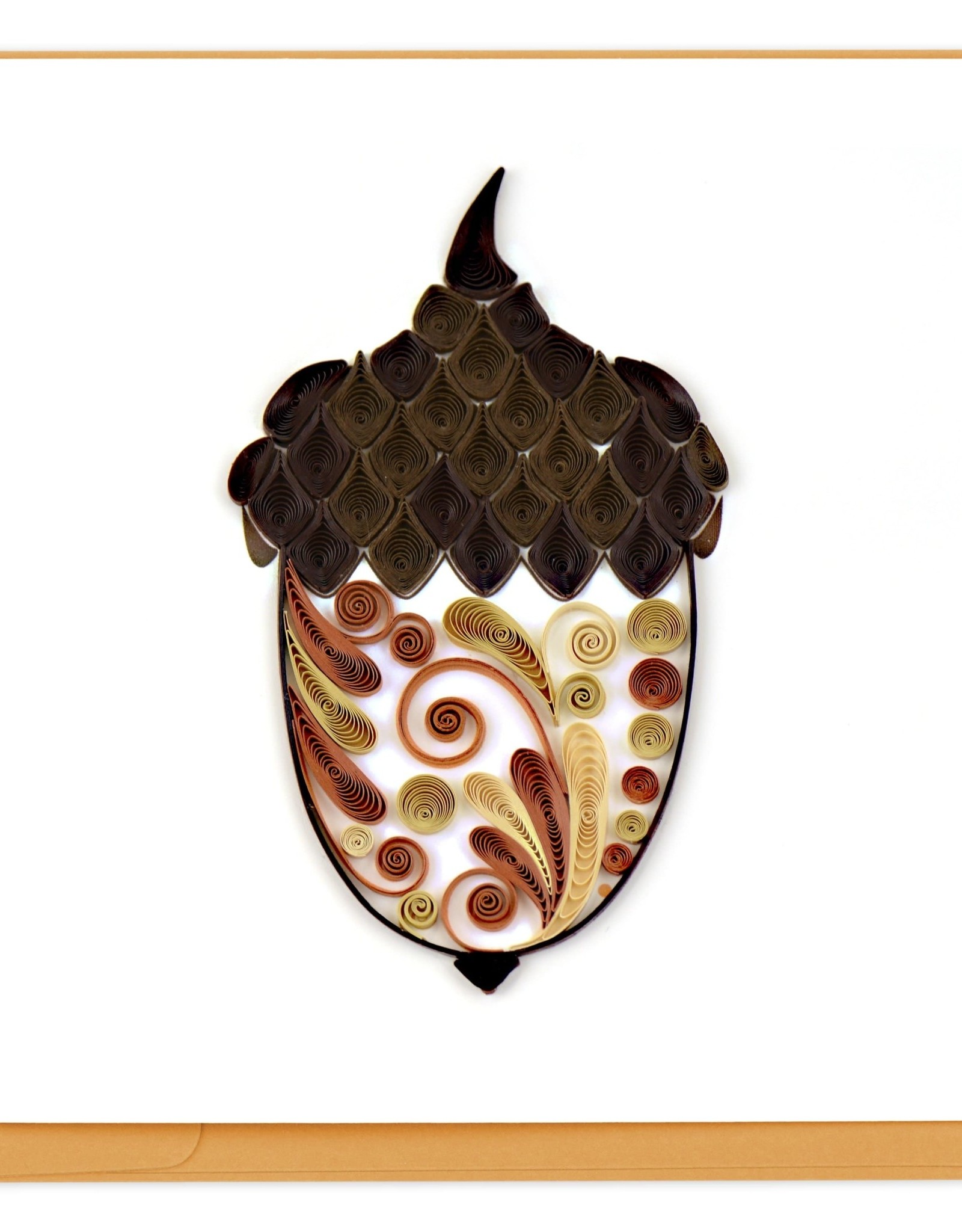 Quilling Card Quilled Acorn Greeting Card