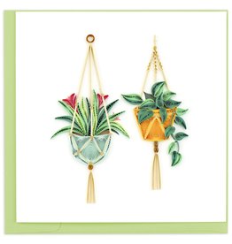 Quilling Card Quilled Macrame Plant Hangers Greeting Card