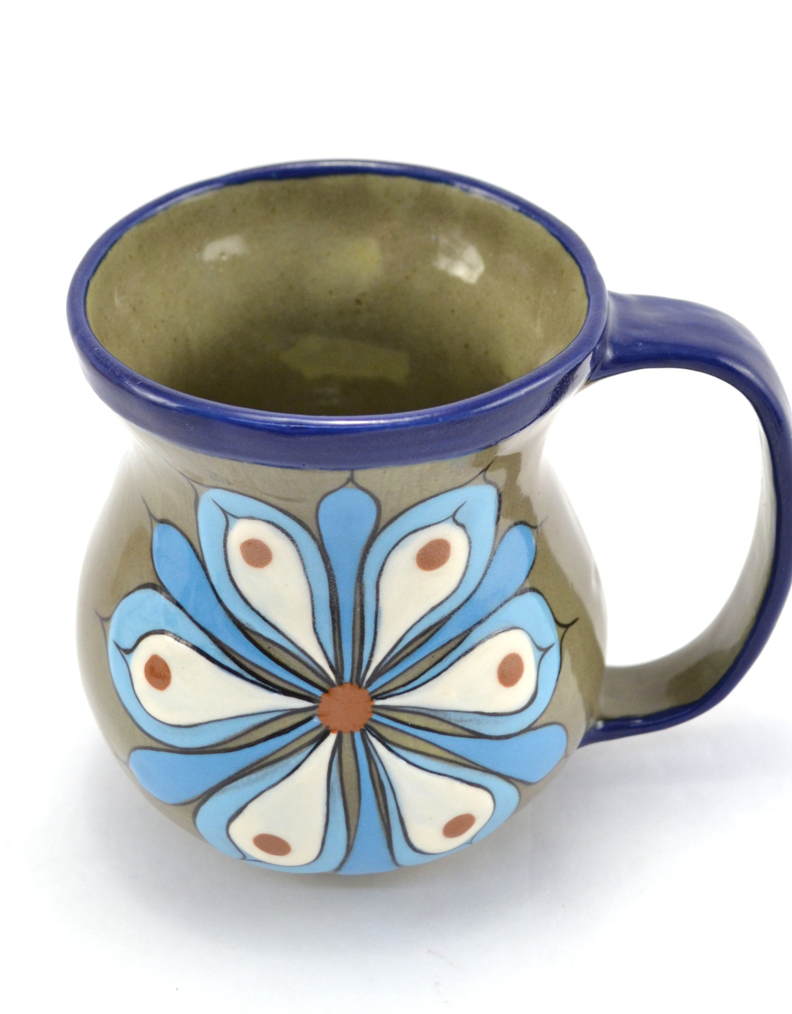 Lucia's Imports Floral Coffee Cup / Mug