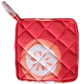 Global Mamas Pot Holder Citrus Papaya