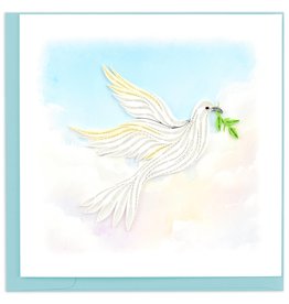 Quilling Card Quilled Peace Dove Card
