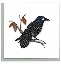 Quilling Card Quilled Raven Greeting Card