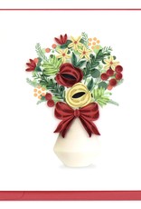 Quilling Card Quilled Holiday Bouquet Greeting Card