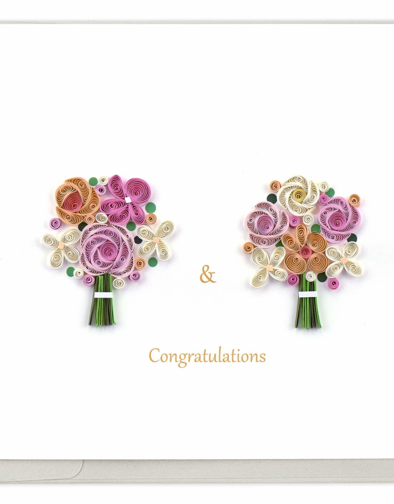 Quilling Card Quilled Two Brides Wedding Card