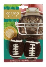 Dharma Dog Karma Cat Football Wool Cat Toy