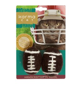 Dharma Dog Karma Cat Football Wool Cat Toy