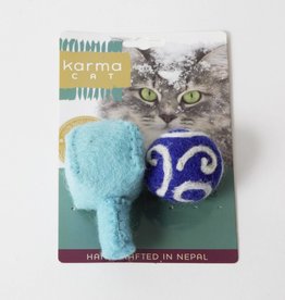 Dharma Dog Karma Cat Hanukkah Wool Cat Toy