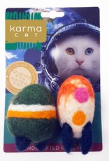 Dharma Dog Karma Cat Rocket Wool Cat Toy